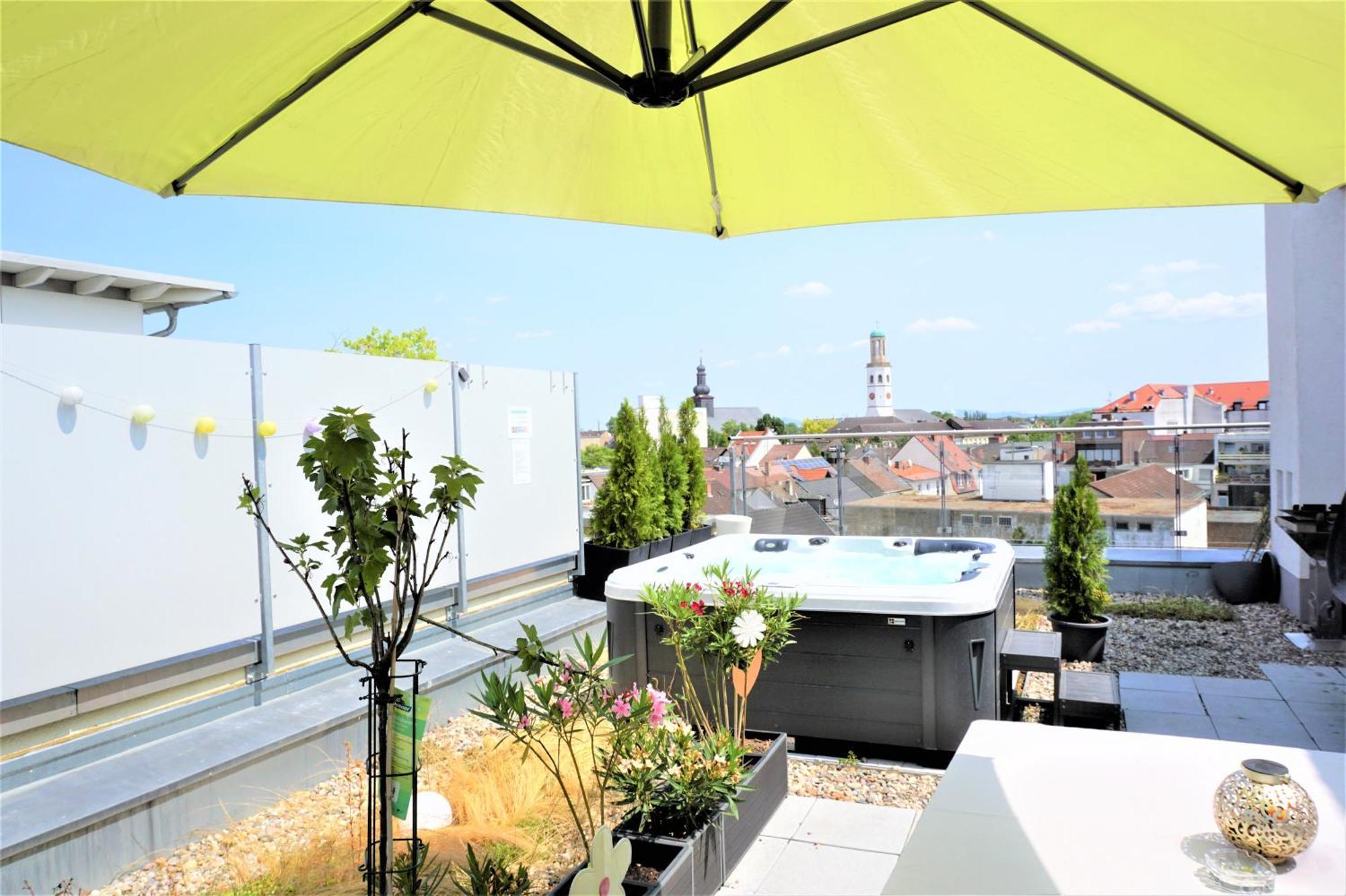 Panorama Penthouse Mit Klima Und Whirlpool Fuer Bis Zu 6 Personen